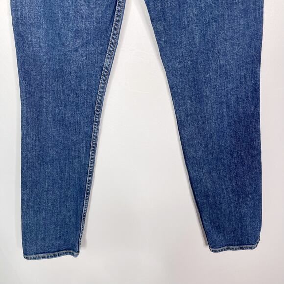 Grlfrnd 24 Naomi High Rise Stretch Skinny Jean American Pie Wash Cotton Ankle - Picture 6 of 13